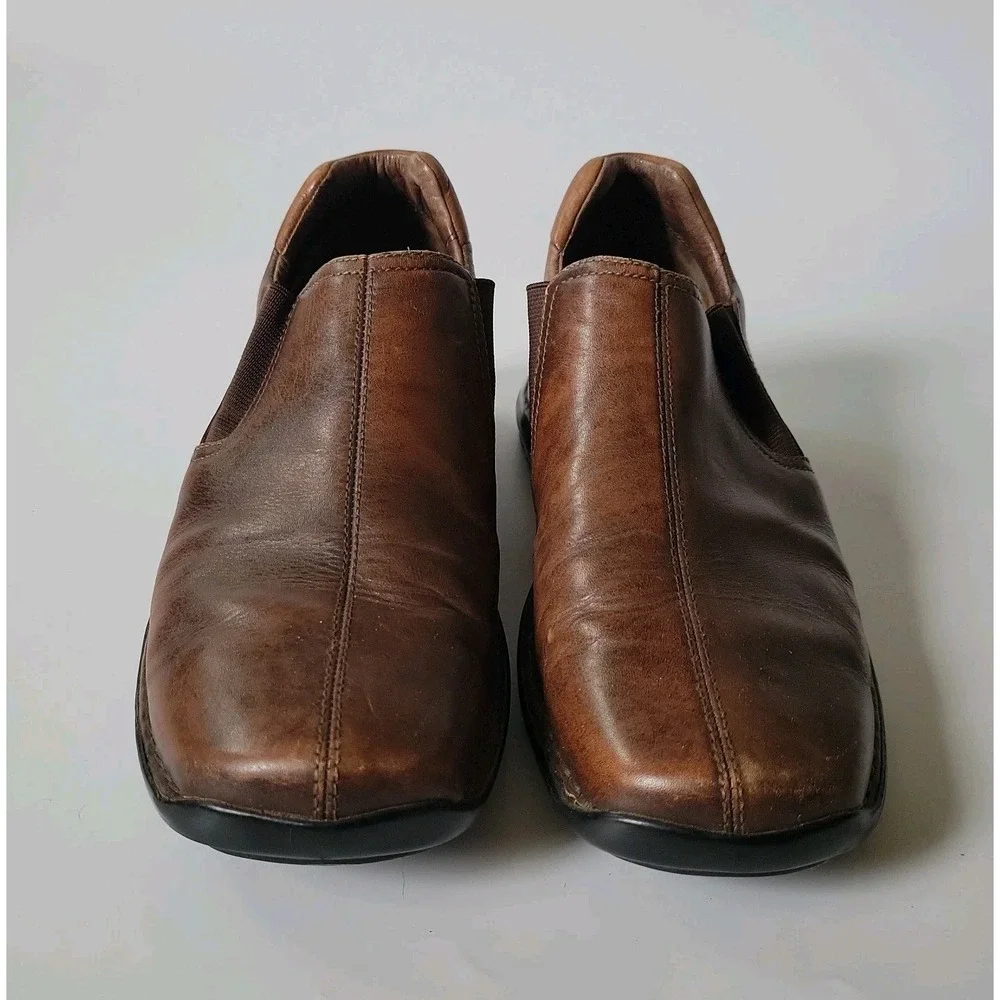 Cole Haan Zeno Slip On Driver Loafers 10M Brown Casual‎ Minimalist Preppy C07486